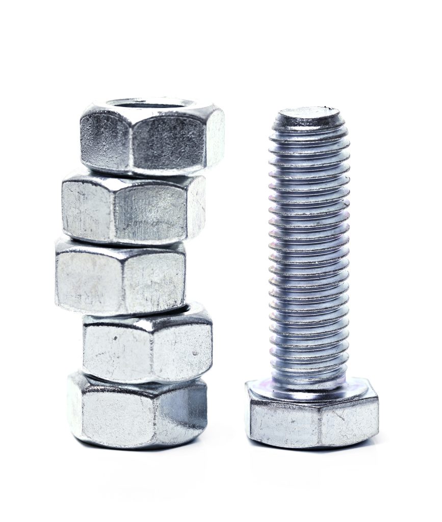 Bolts and nuts Fasteners