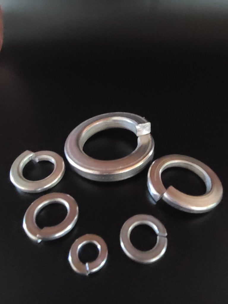 Washers 9 9 LOCK WASHERS REGULAR HIGH COLLAR